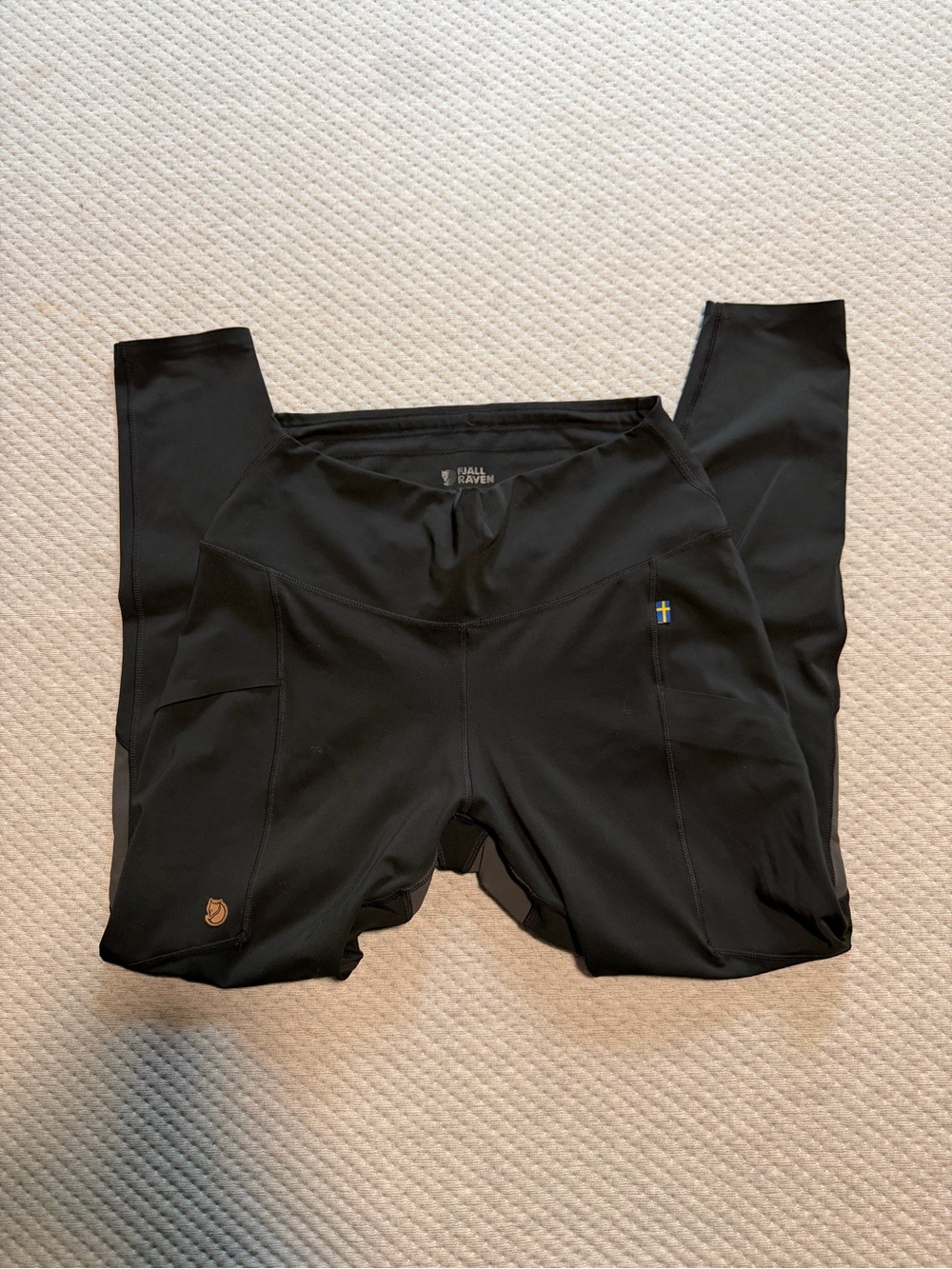 Fjallraven Black Performance Leggings